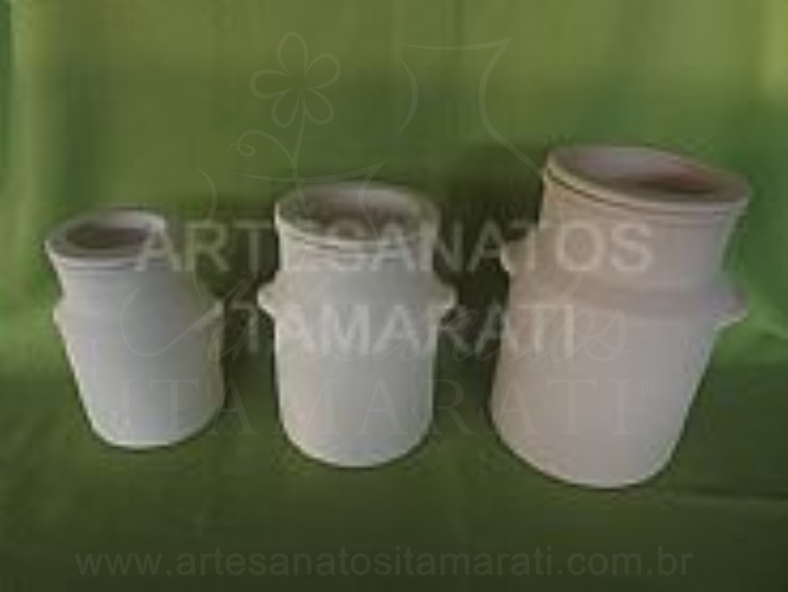 Trio Pote Leite C/ Tampas